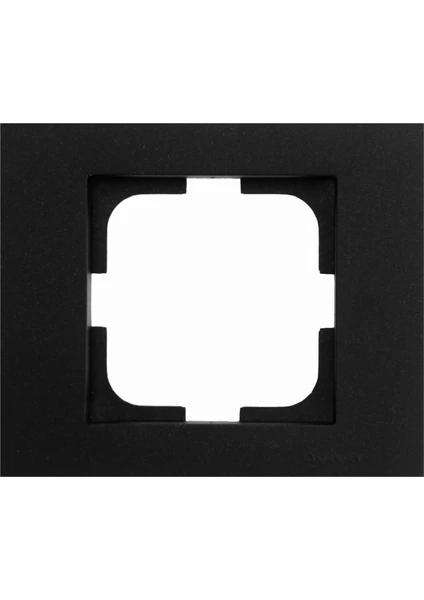 OVİVO METALİK SİYAH TEKLİ ÇERÇEVE