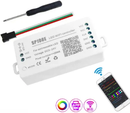 SP108E PİXEL LED KONTROLCÜ