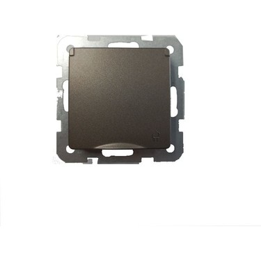 Viko Linnera Life Antrasit Kapaklı Topraklı Priz Mekanizma 