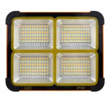 Noas 200W Solar Şarjlı Portatif Taşınabilir Led Projektör Aydınlatma