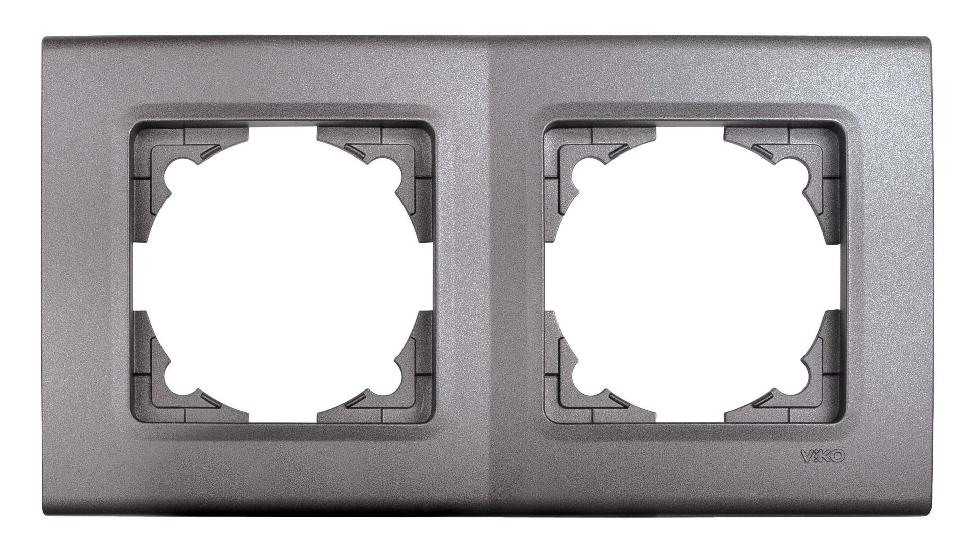 Viko Linnera Life Antrasit İkili Çerçeve 