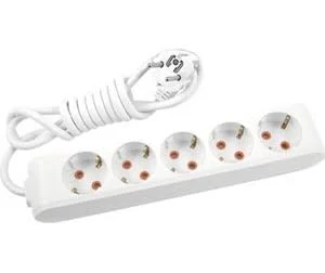 Viko Multi-Let Beyaz Beşli Grup Priz Topraklı Çocuk Korumalı 2 Mt