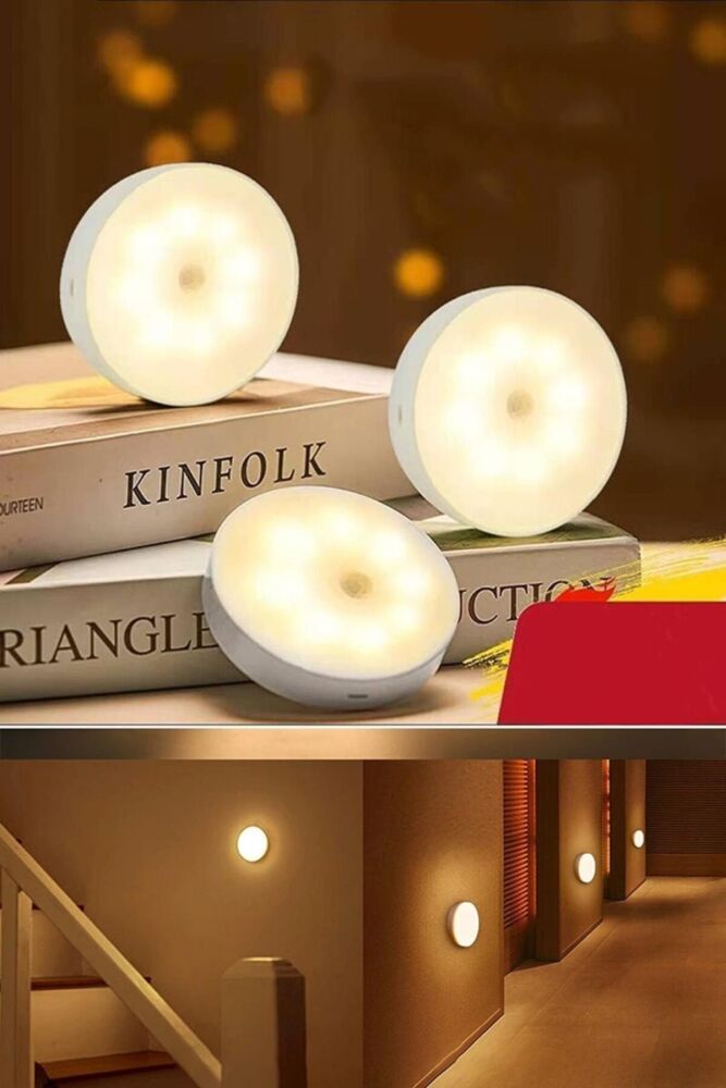 ELİTED 2'Lİ SENSÖRLÜ USB ŞARJLI SPOT LED BEYAZ