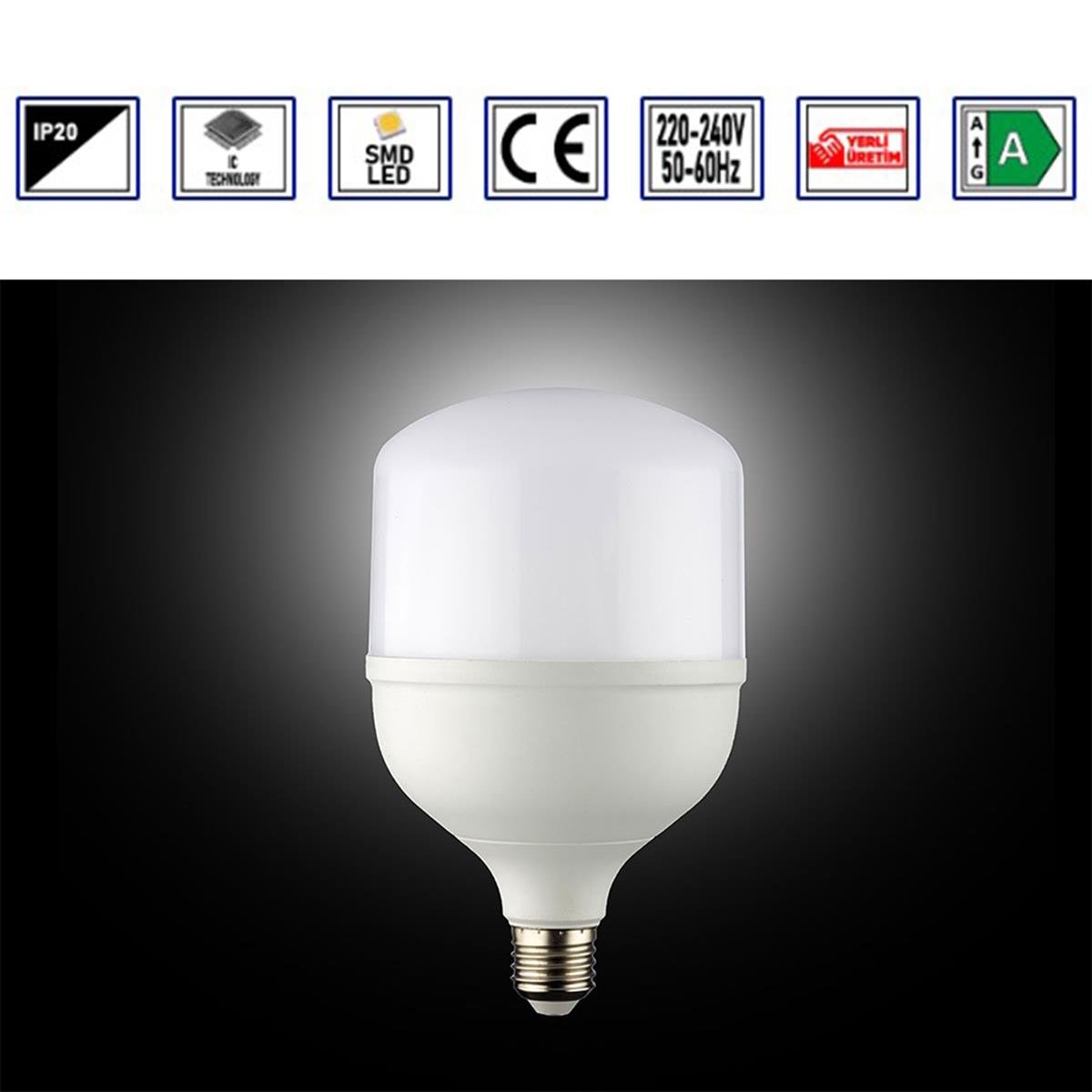 NOAS 40W LED TORCH AMPUL BEYAZ