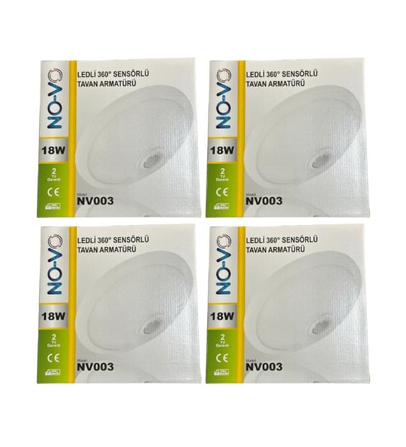 NOVO SENSÖRLÜ TAVAN ARMATÜR LEDLİ NV003