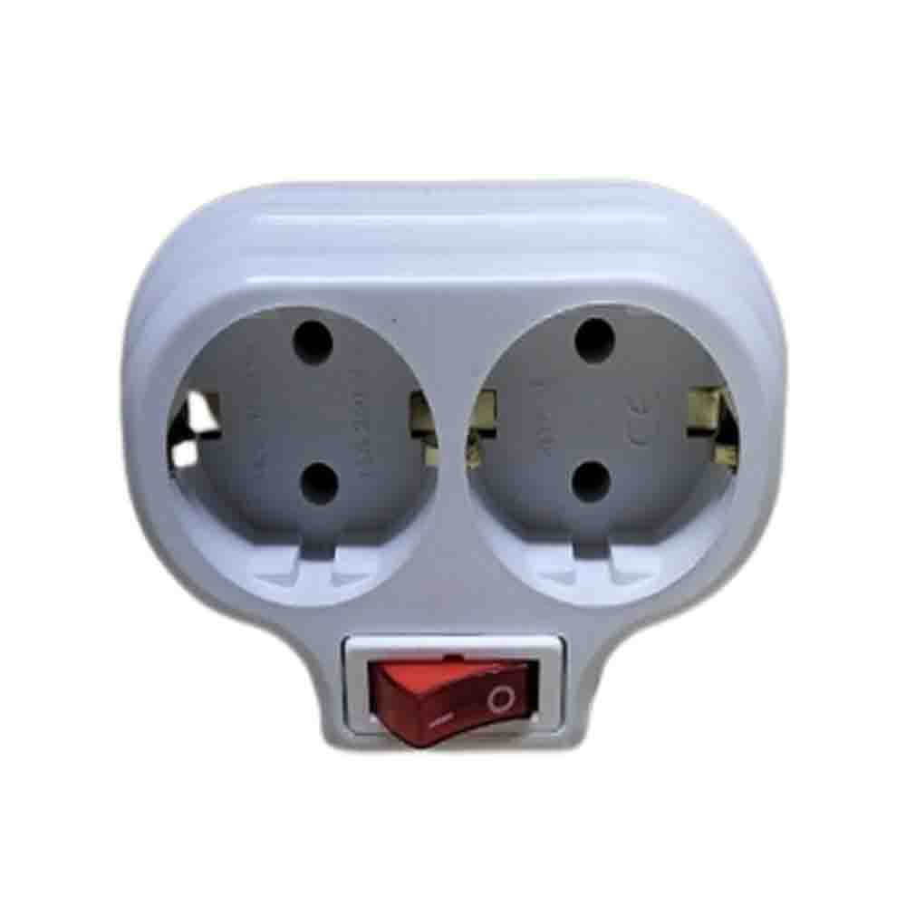 TİMSAL 2Lİ ANAHTARLI GOLYAT BEYAZ