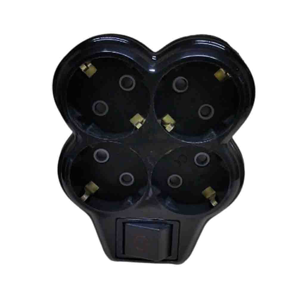 TİMSAL 4LÜ ANAHTARLI GOLYAT SİYAH